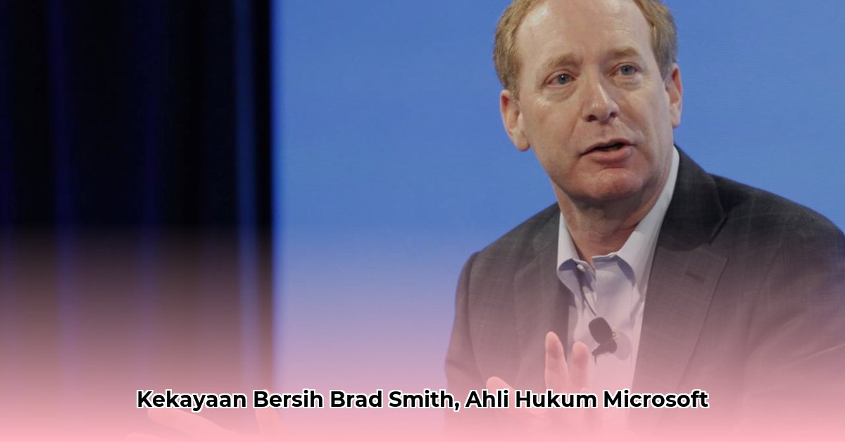 brad smith net worth microsoft